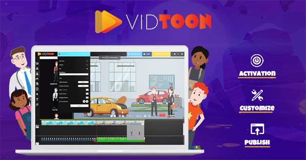 Home Page - Vidtoon - on the Home Page